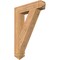 Ekena Millwork Traditional Arts & Crafts Smooth Bracket, Western Red Cedar, 5 1/2"W x 28"D x 40"H BKT06X28X40TRA03SWR - alternate 1